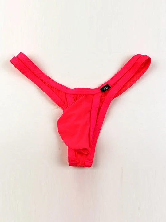 Men's U-Convex Pouch Sexy Mesh Thong - DZK052 - YDressup