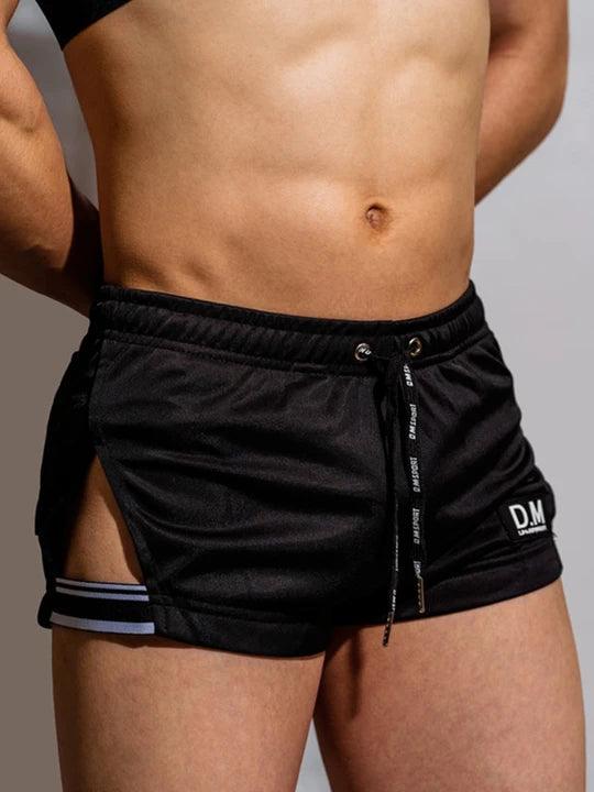 D.M Casual Low-waisted Drawstring Breathable Home Boxer Shorts - PJK027 - YDressup