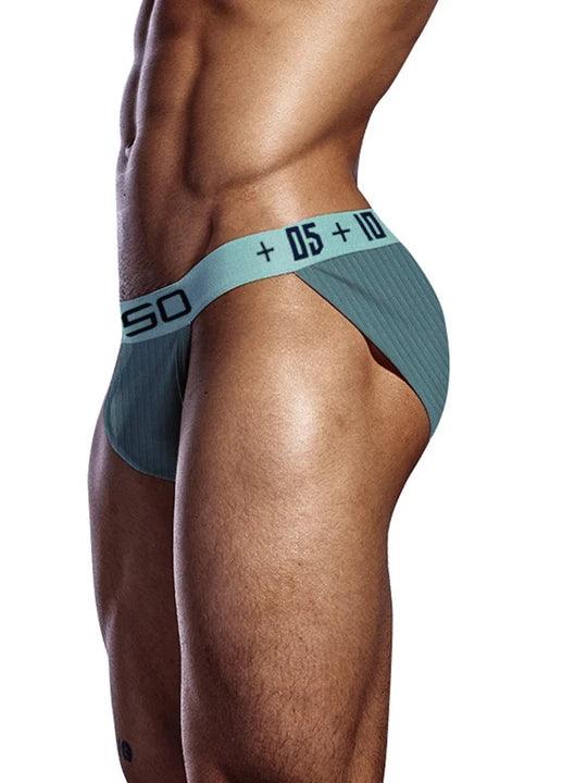 Men's High Cut Cotton Briefs - SJK025