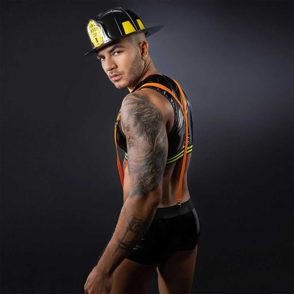 Men’s Sexy Firemans Costume - ZF036 - YDressup