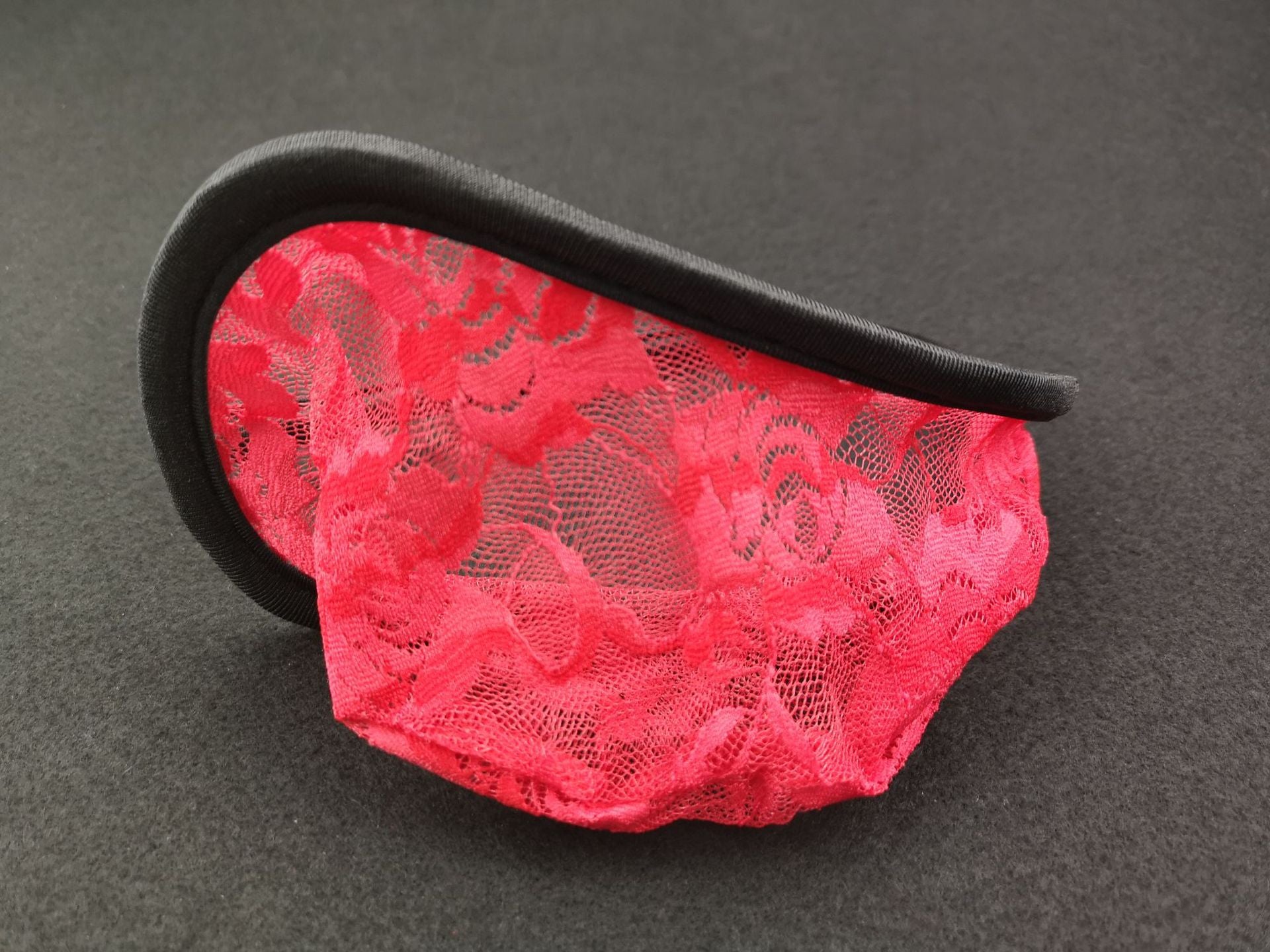 Men's Lace C-String Backless Thongs - CS016 - YDressup
