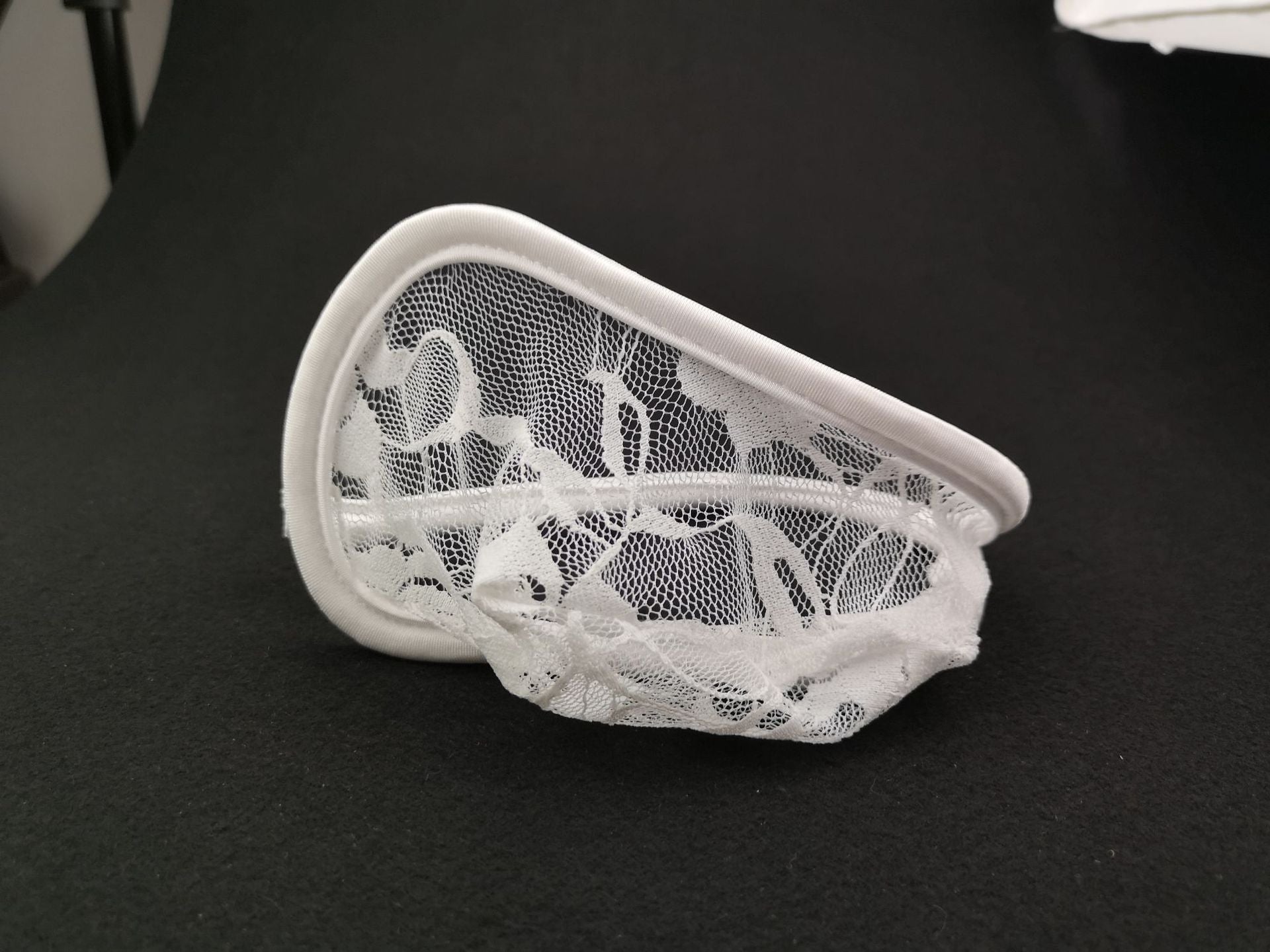Men's Lace C-String Backless Thongs - CS016 - YDressup