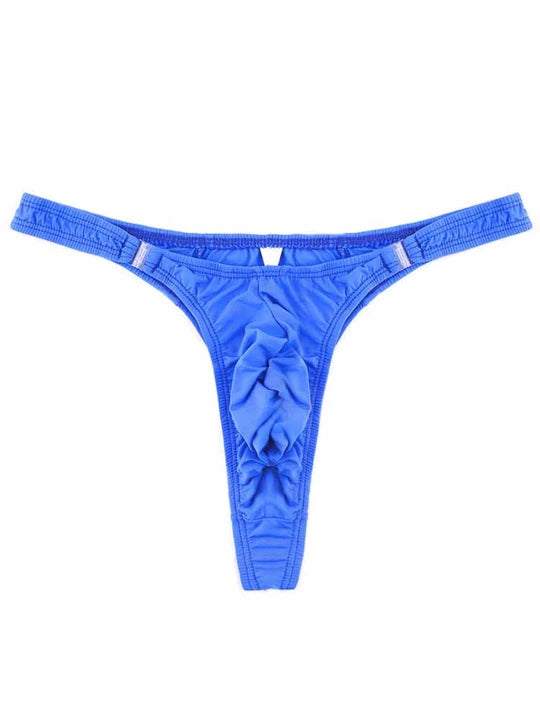 Men's Narrow Side Detachable Button Thong - DZK036