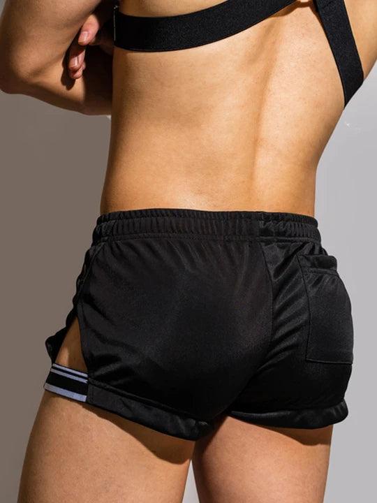 D.M Casual Low-waisted Drawstring Breathable Home Boxer Shorts - PJK027 - YDressup