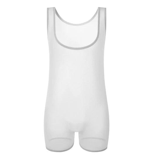Men's Mesh Elastic Bodysuit - LTY018 - YDressup