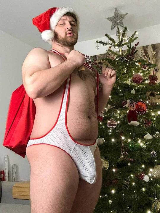Men's Mesh Breathable One-piece Bodysuit - LTY017 - YDressup