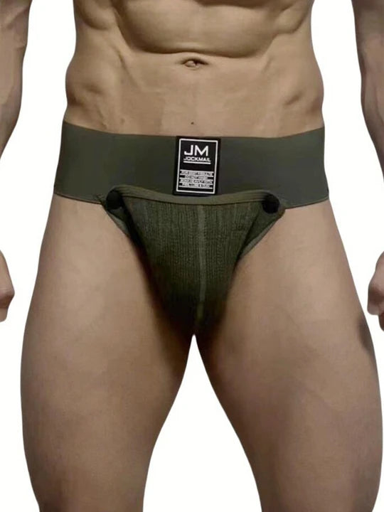 Men's Double Belt Detachable Thong - HDZ024 - YDressup
