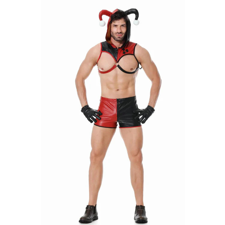 Carnival Cutie Gay Jester Costume - ZF044 - YDressup