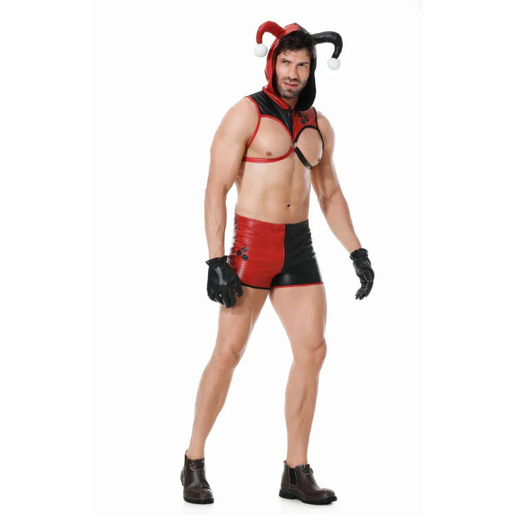 Carnival Cutie Gay Jester Costume - ZF044 - YDressup
