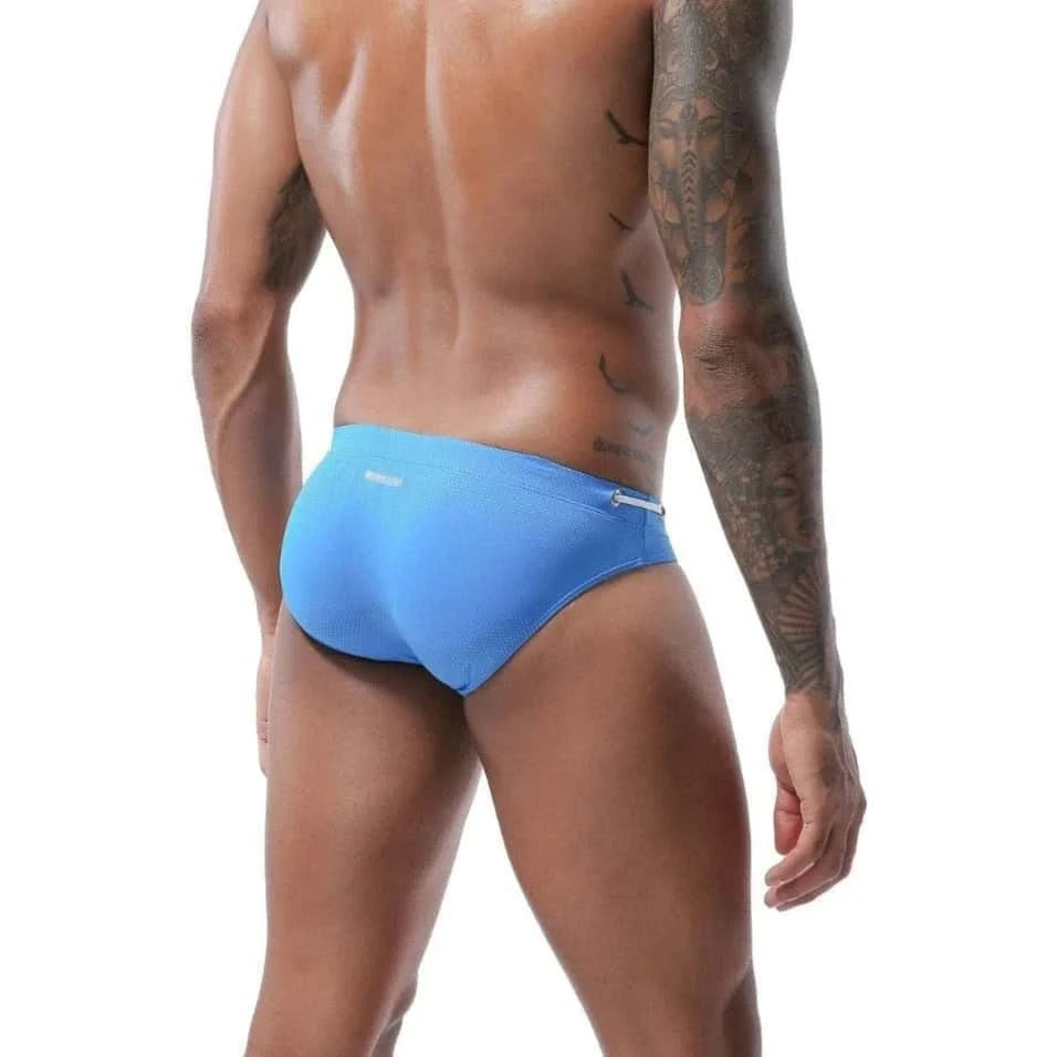 Men's Bold Bowtie Swim Briefs - YK045 - YDressup