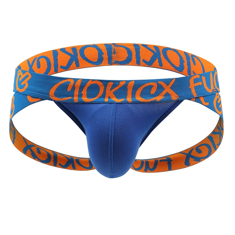 Sexy Butt-Lifting Low-Waist Cotton Jockstrap for Men - HDZ012 - YDressup