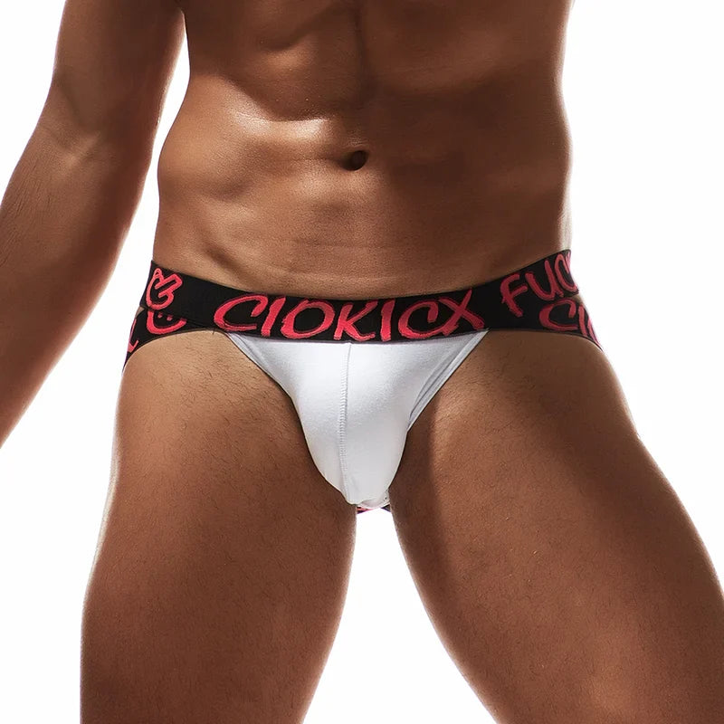 Sexy Butt-Lifting Low-Waist Cotton Jockstrap for Men - HDZ012 - YDressup