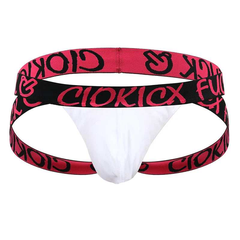 Sexy Butt-Lifting Low-Waist Cotton Jockstrap for Men - HDZ012 - YDressup