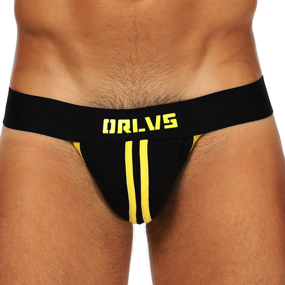 ORLVS Racing Stripe Jockstrap – Sexy Sporty Men's Underwear - HDZ030 - YDressup