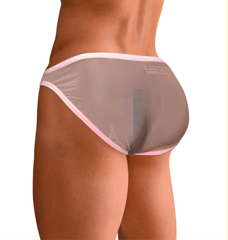 Transparent Bikini Men's Thong - SJK009