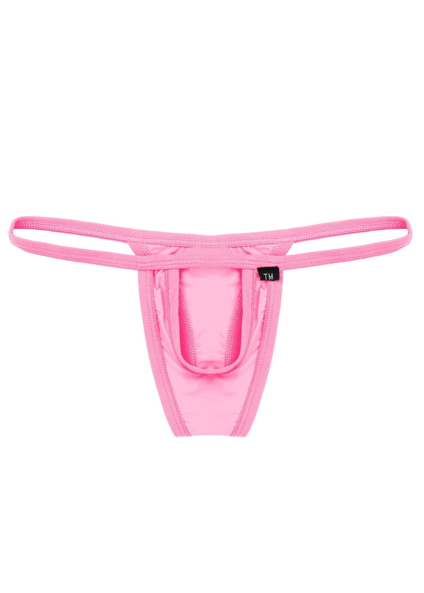 Sexy Ice Silk Men's T-Back Thong - DZK023