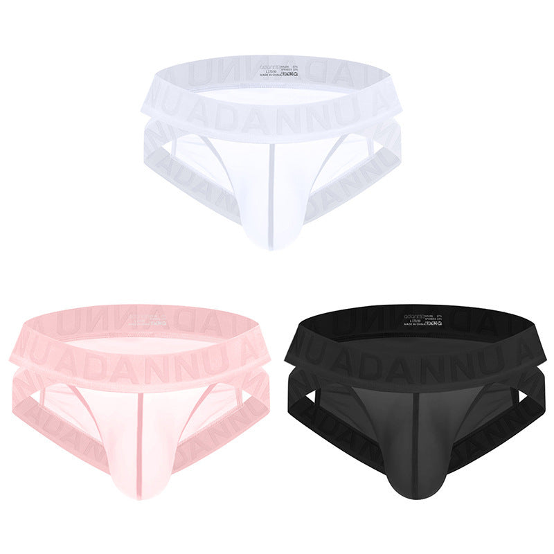 sexy transparent triangle briefs - SJK043