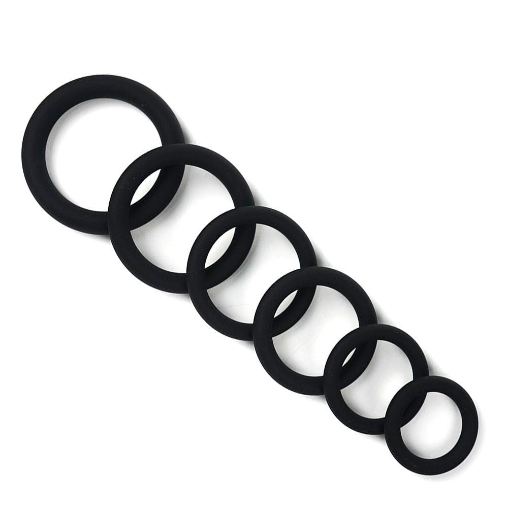 Black Silicone Y-Ring - PJ015 - YDressup