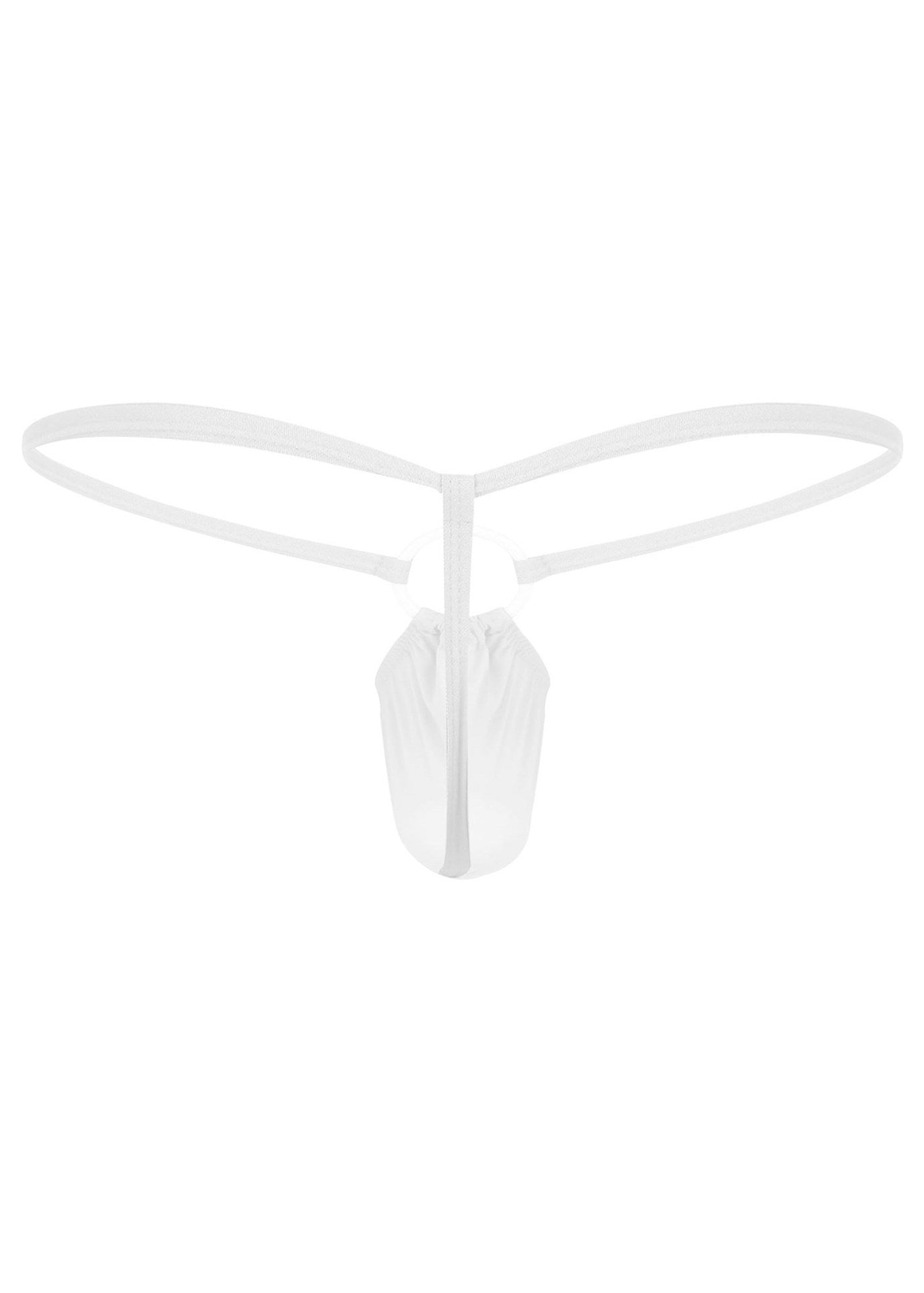 Men's O-Ring G String - Bulge Pouch & Elastic Waist - GZK007 - YDressup