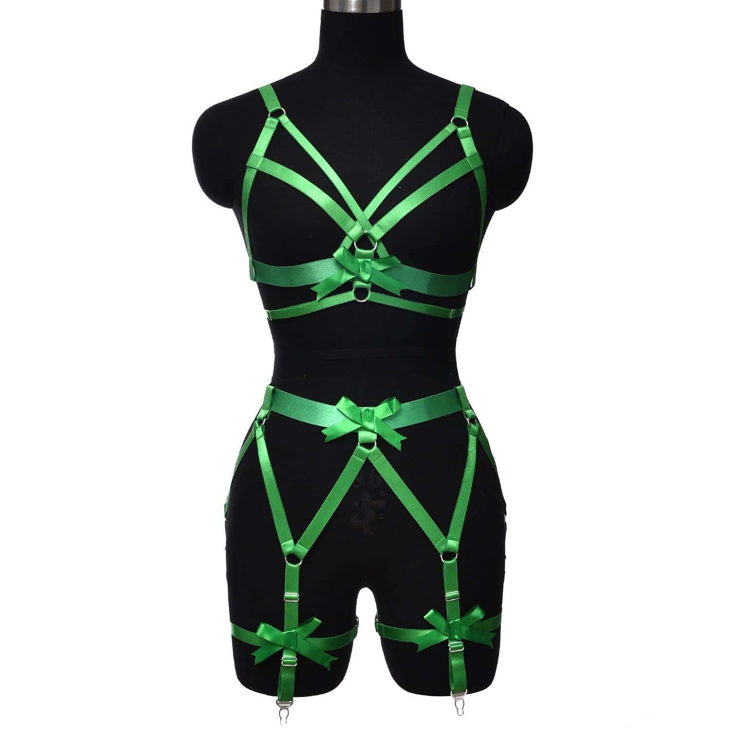 Seductive Split Body Harness Set - QQNY030 - YDressup