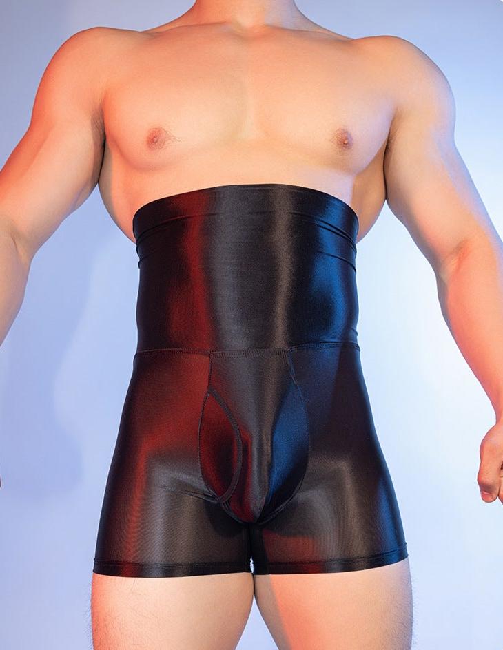 High Elasticity Tight Hip-Lifting High-Waist Tummy Control Shaping Briefs - PJK029 - YDressup