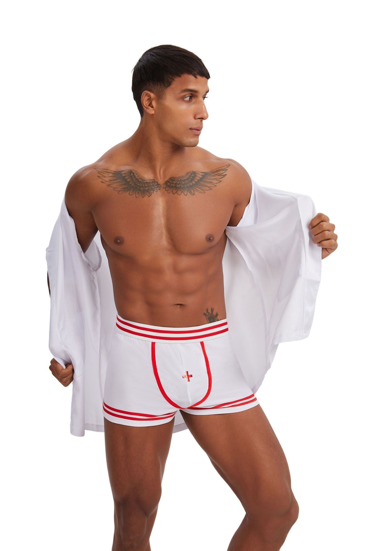 Men's Lingerie cosplay nurse Sexy Underwear Costume - ZF015 - YDressup