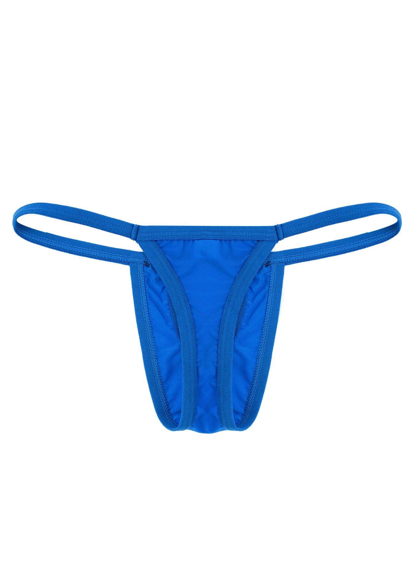 Sexy Ice Silk Men's T-Back Thong - DZK023