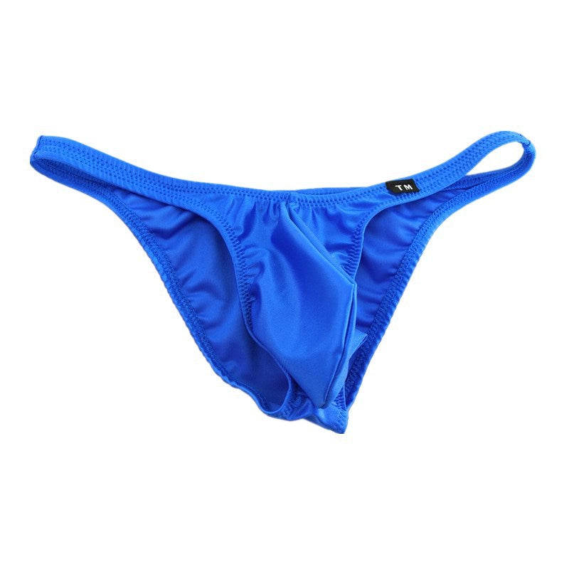 Men's Bikini Briefs with Wet-Look Finish - SJK022 - YDressup