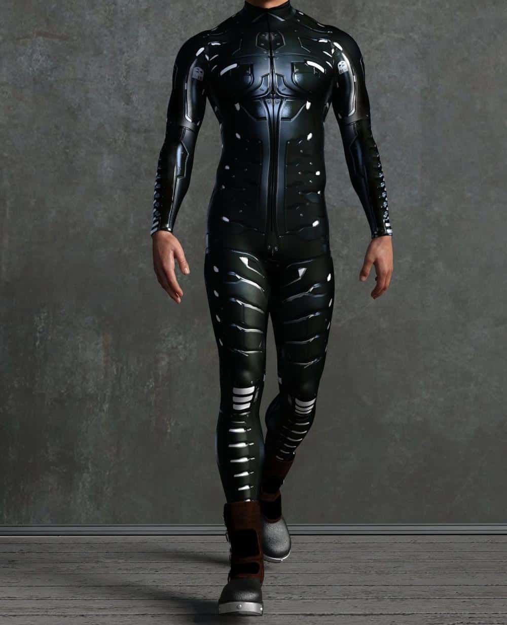 3D Printed Slim Fit Cosplay Bodysuit - LTY008