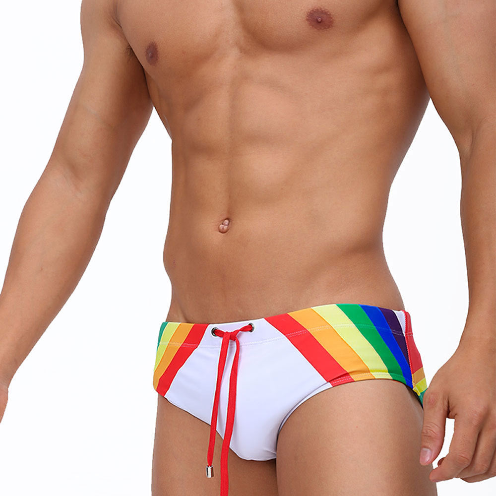 Rainbow Swim Briefs – Low Rise Sexy Fit - YK069 - YDressup