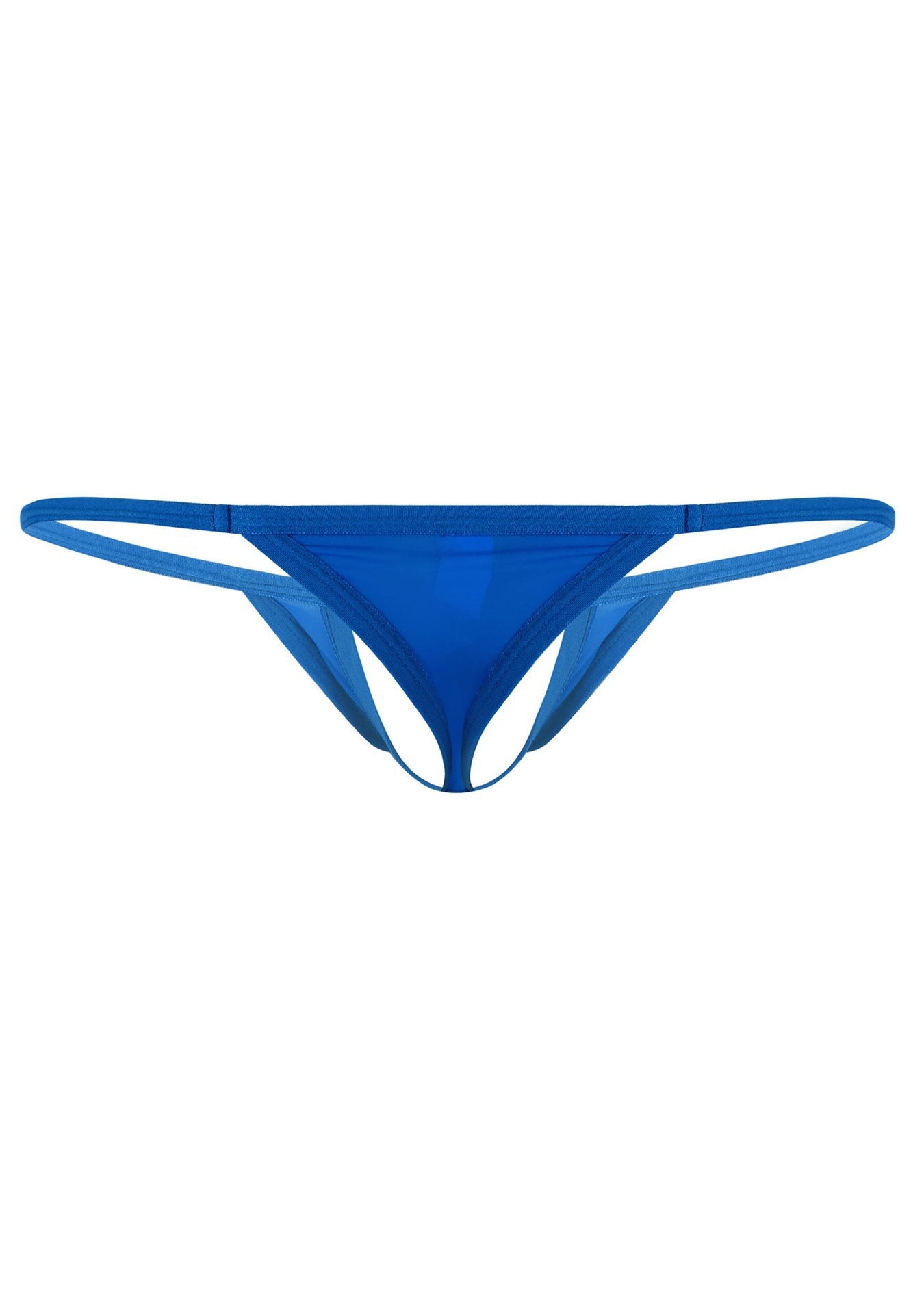 Sexy Ice Silk Men's T-Back Thong - DZK023