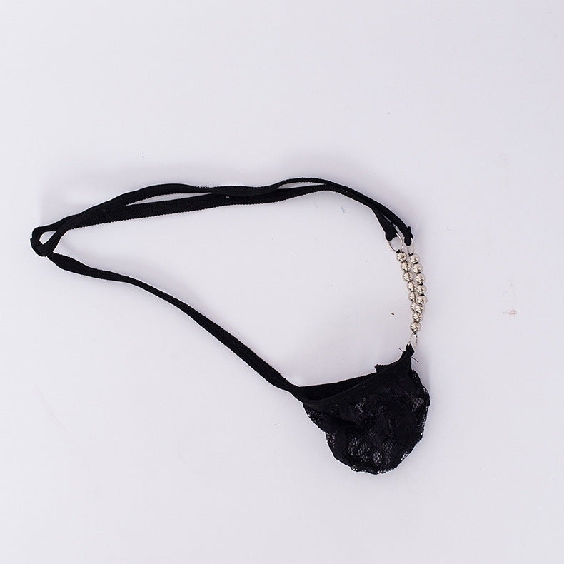 Men's Micro Thong Lace G-String Underwear - GZK025 - YDressup