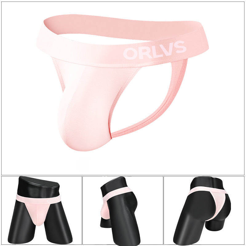 Sexy Men’s Thong – Low Rise Double Strap Modal Underwear - DZK042 - YDressup