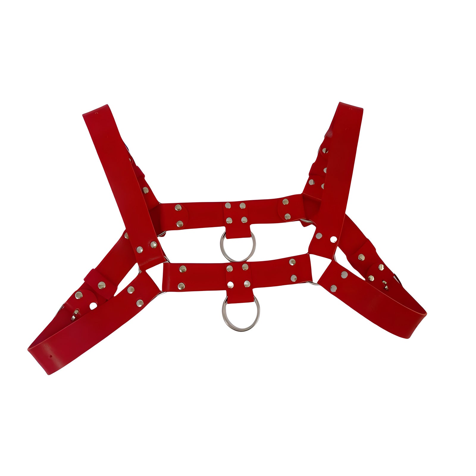 Leather Bull Dog Harness - Black - KB006