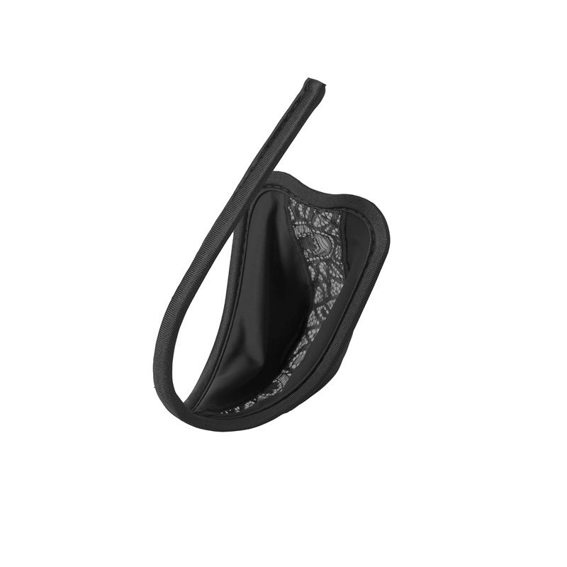 Men's Invisible C-String Underwear with Lace Pouch - CS015 - YDressup