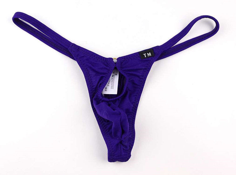 Sexy Low Rise Single String Thong for Men - DZK033