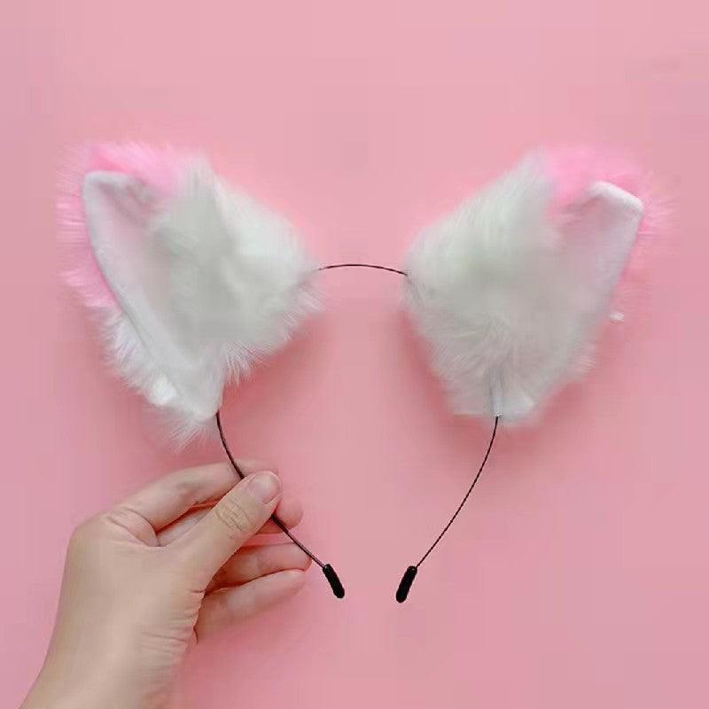 Cute Plush Jingle Bell Fox Ear Headband -PJ002 - YDressup