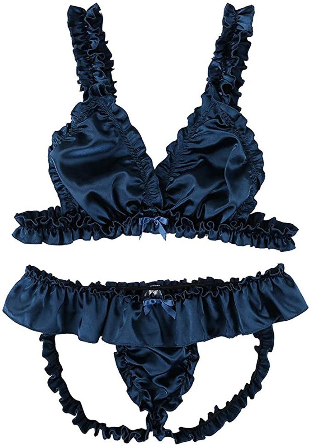 Bow Tie Sissy Underwear Suit - QQNY007 - YDressup