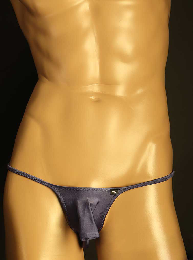 Men's Semi-Transparent G-Strings Thong - DZK058 - YDressup
