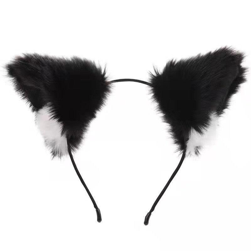 Cute Plush Jingle Bell Fox Ear Headband -PJ002 - YDressup