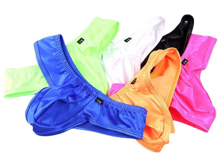 Men's Low Waist Breathable Nylon Briefs - PJK041 - YDressup