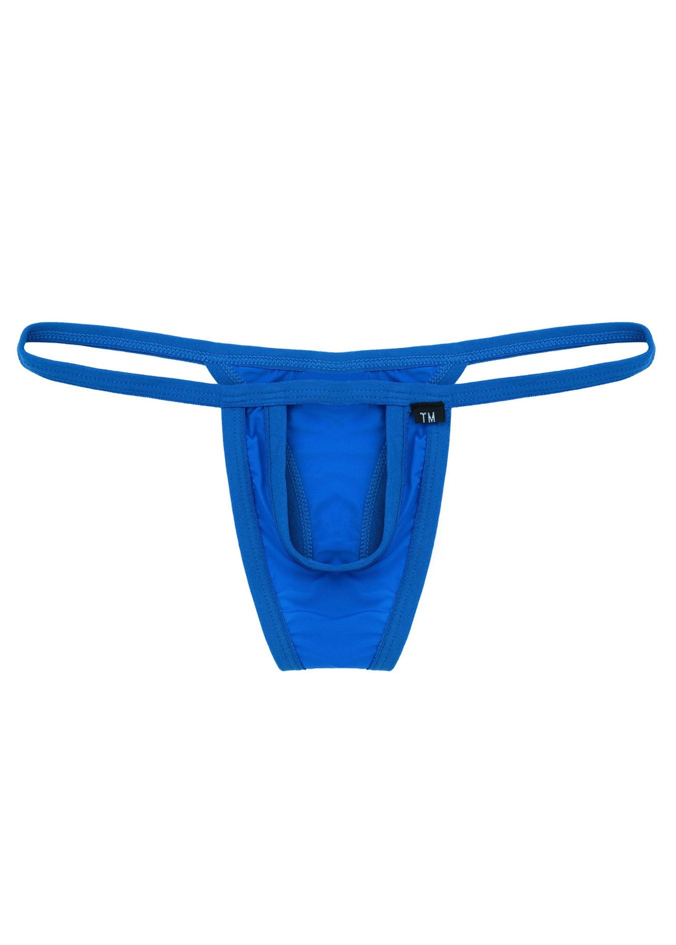 Sexy Ice Silk Men's T-Back Thong - DZK023
