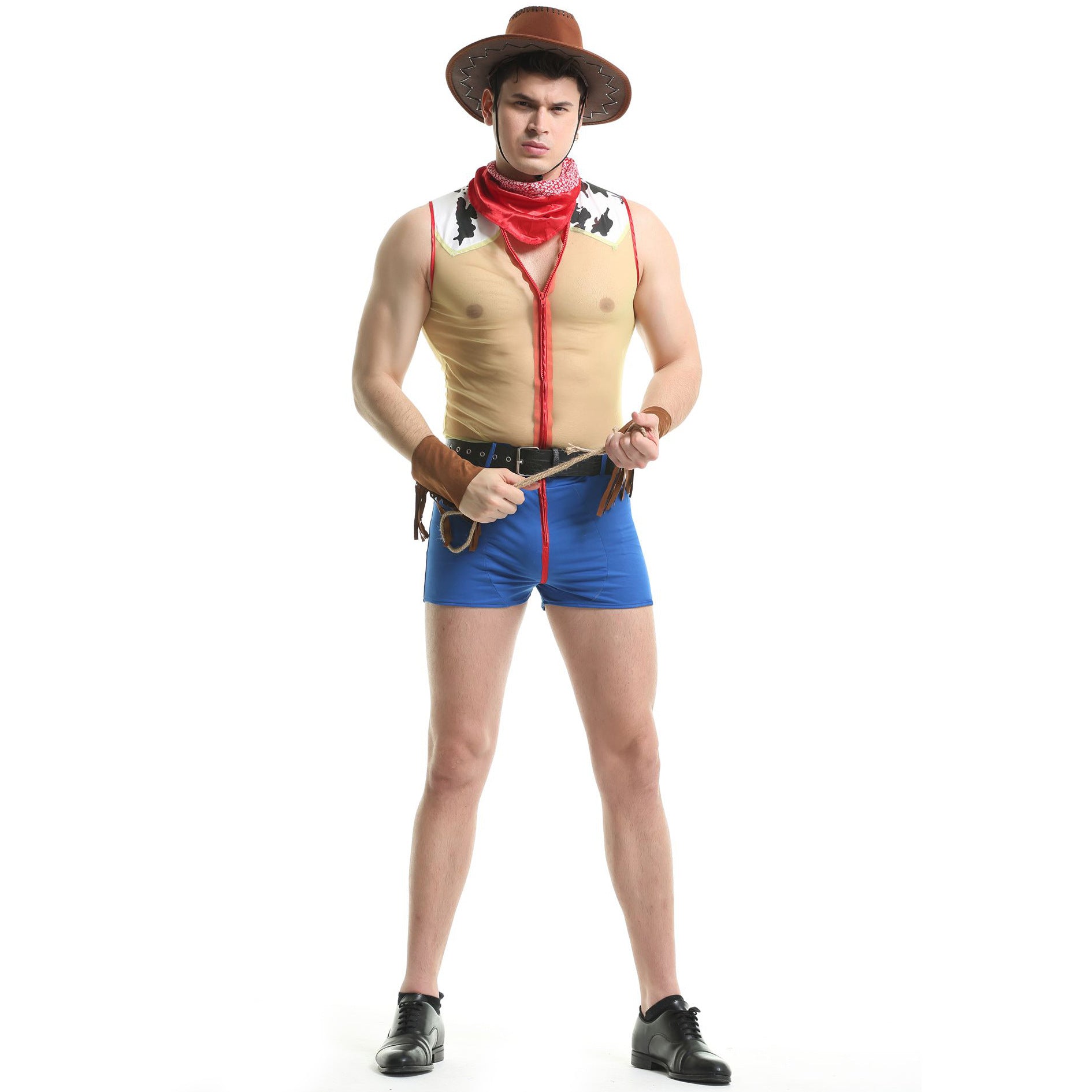 Wild West Woody Gay Cowboy Costume - ZF042 - YDressup