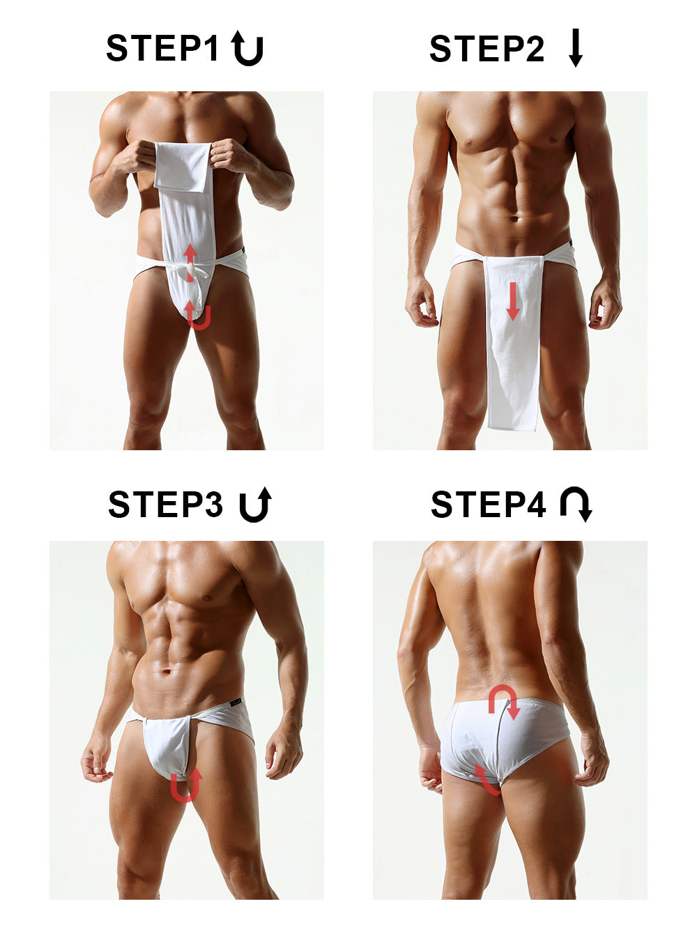 Men's Sexy Japanese Sumo-inspired Underwear - SJK049