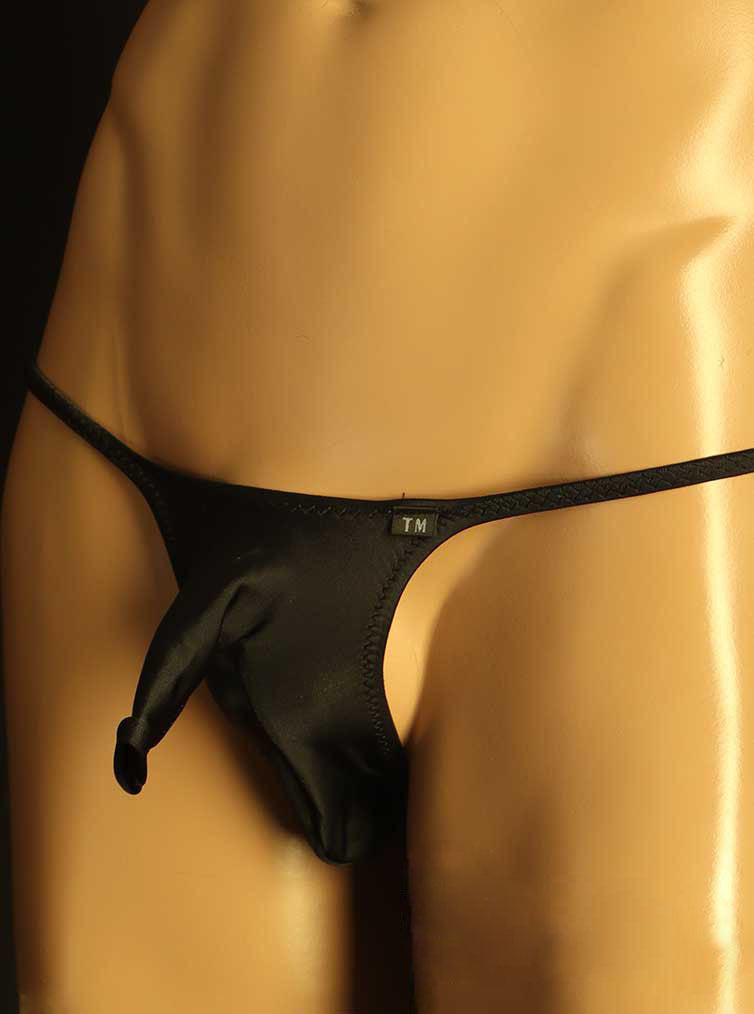Men's Semi-Transparent G-Strings Thong - DZK058 - YDressup