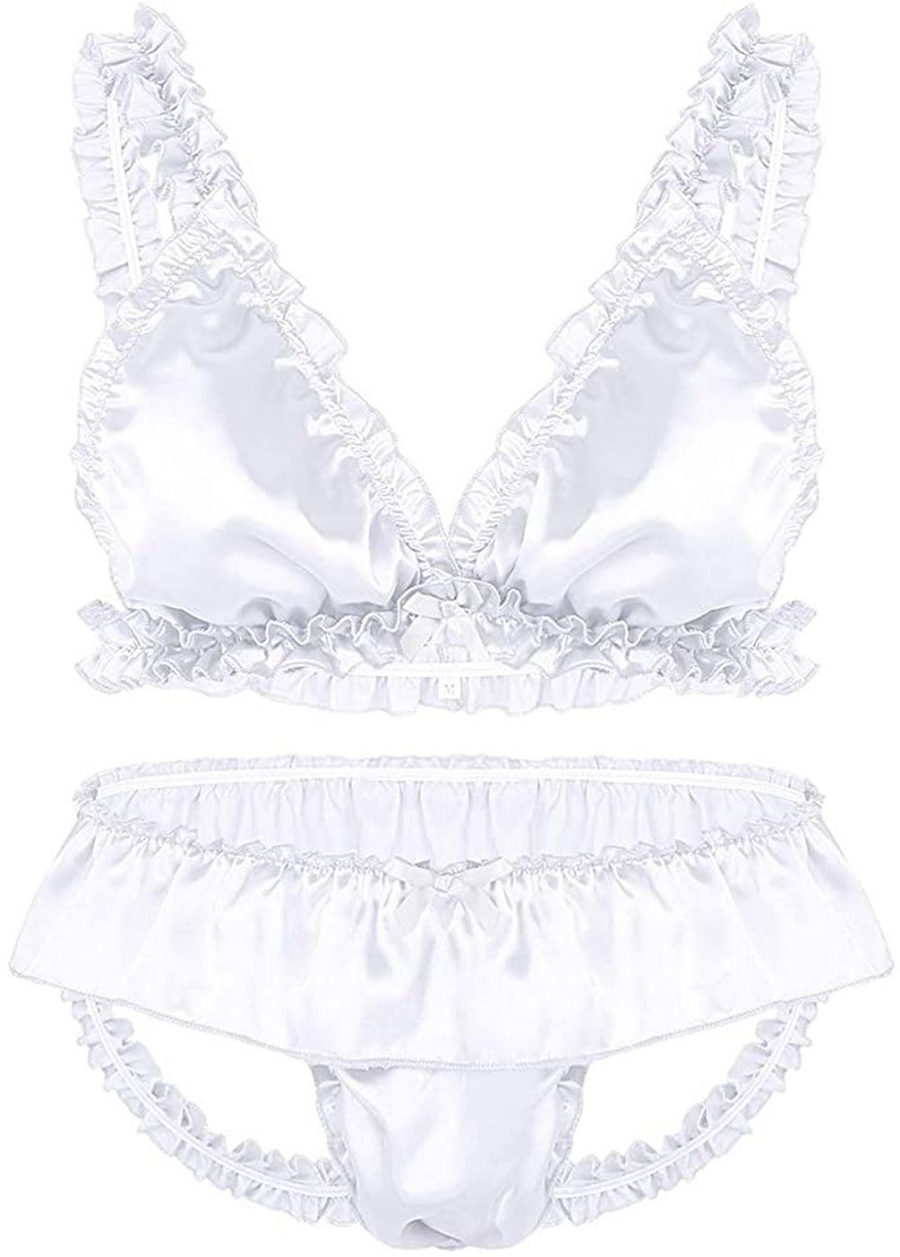 Bow Tie Sissy Underwear Suit - QQNY007 - YDressup