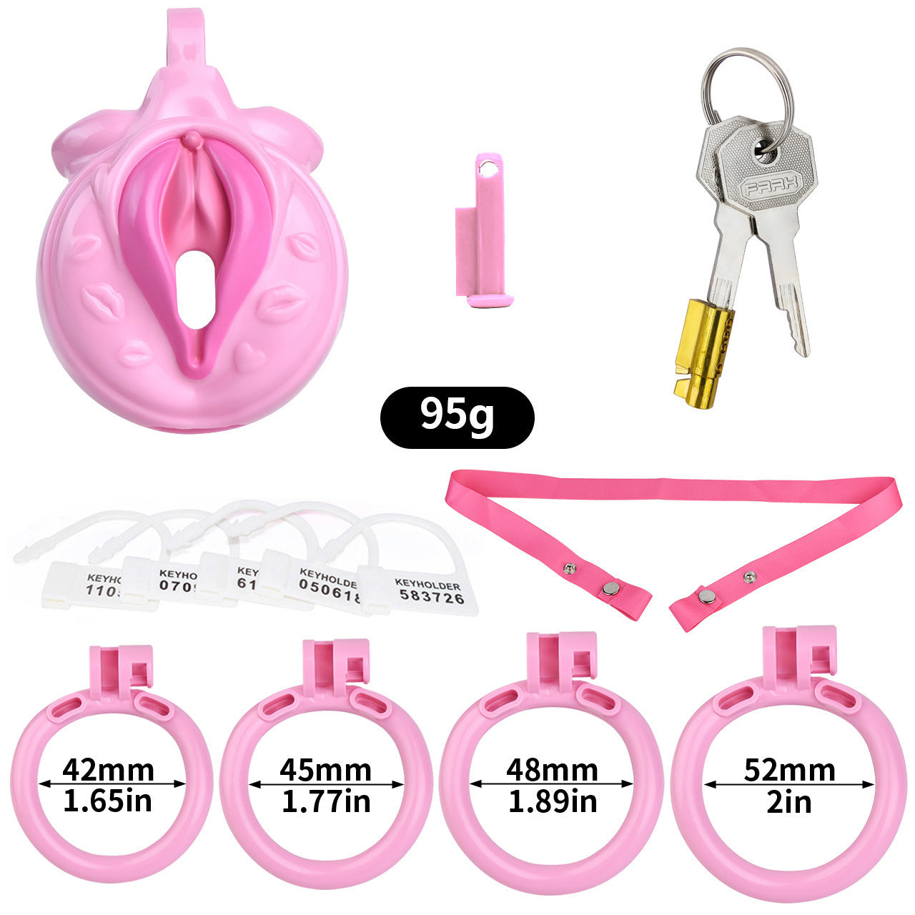 Resin Sissy Chastity Cage - YSJ018