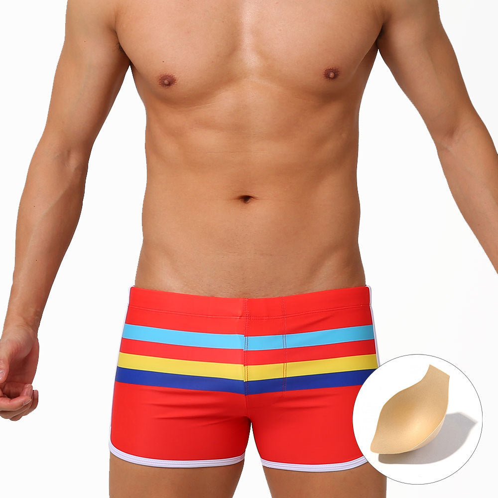 Sexy Striped Swim Trunks - DK001 - YDressup
