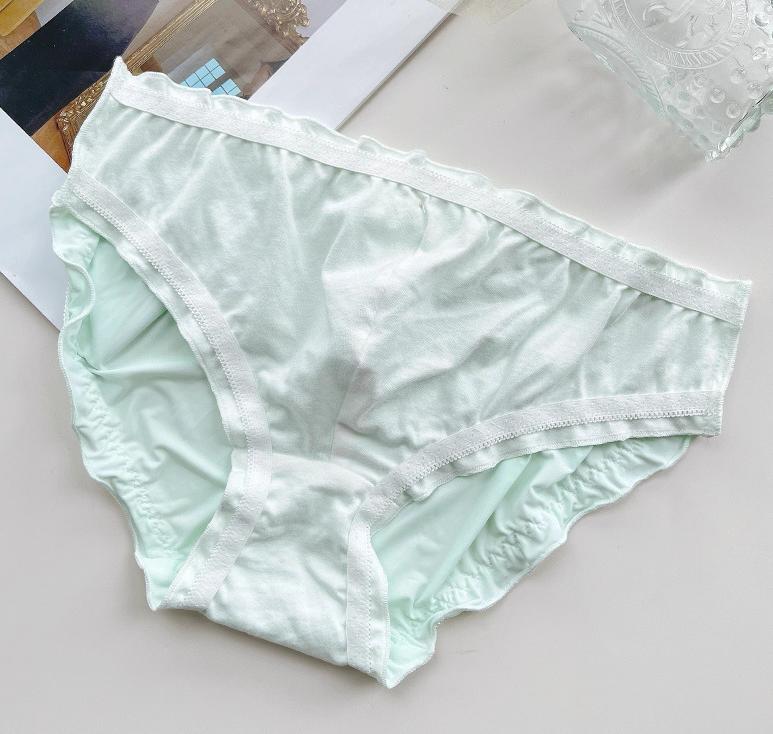 Sexy Femboy Ice-Silk Briefs with Sweet Bow - FU003