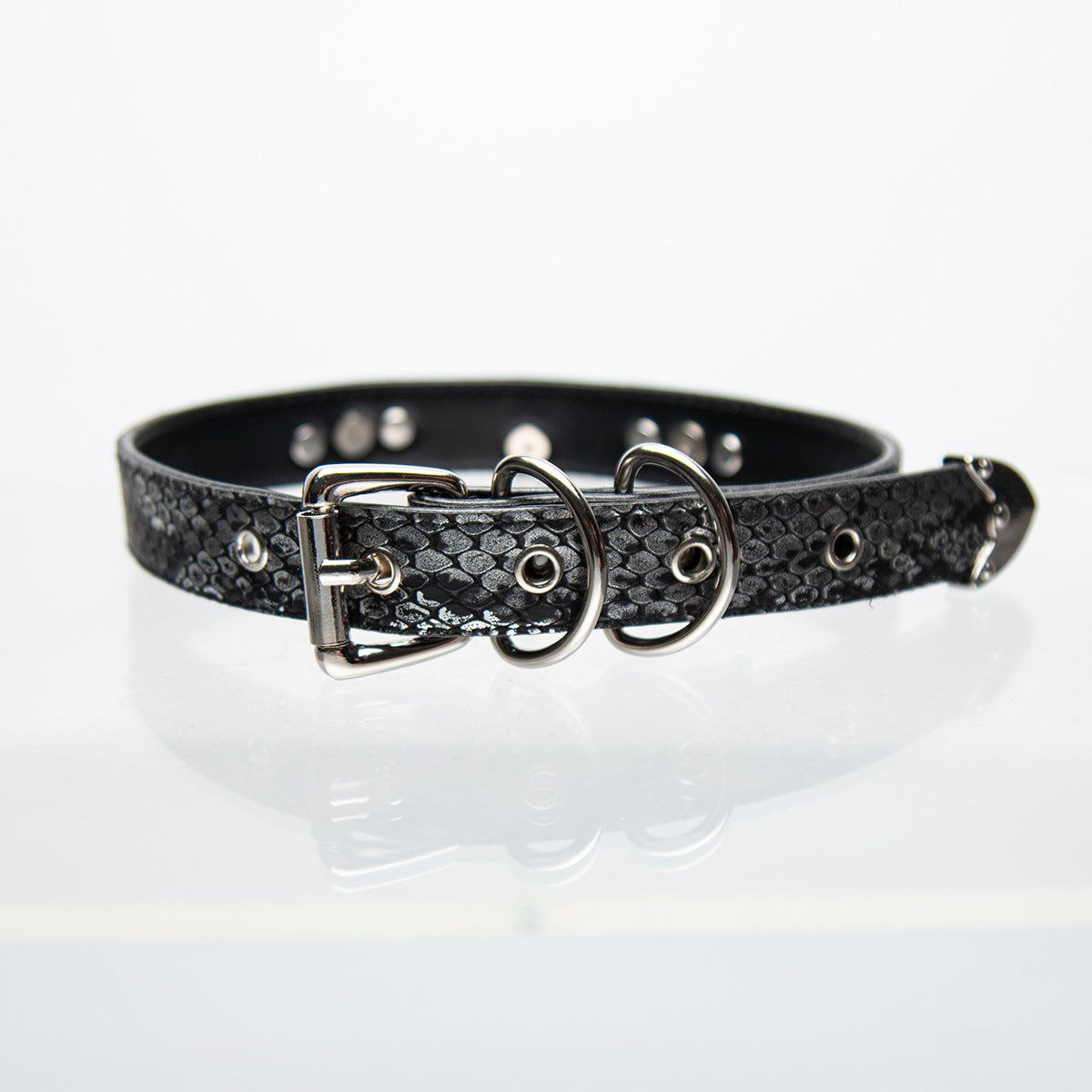 Handmade Original Snakeskin Choker Collar - PJ039 - YDressup
